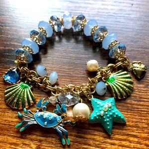 Betsey Johnson Beachy Stretch Bracelet